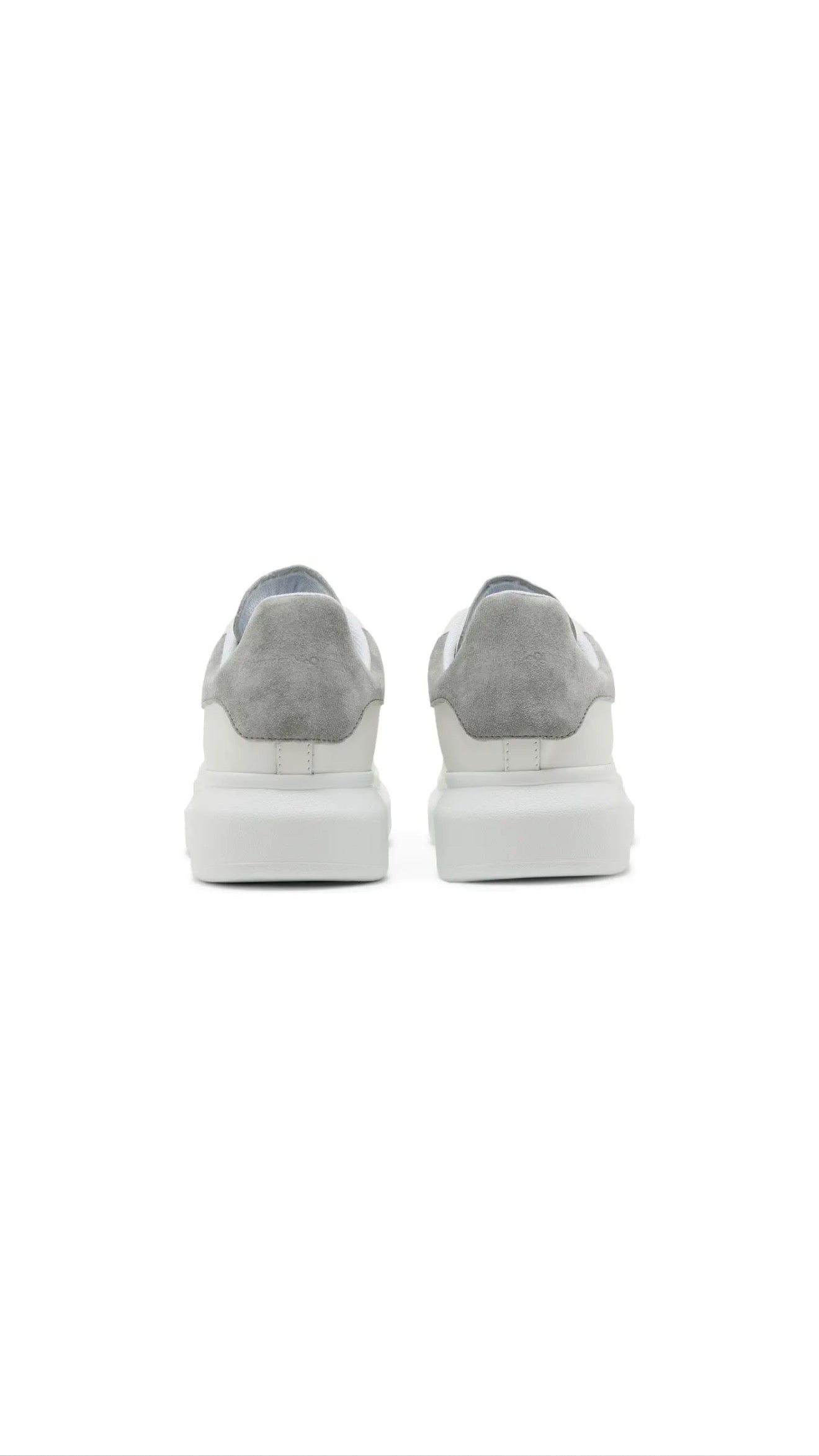Oversized Sneaker 'White Grey Suede'