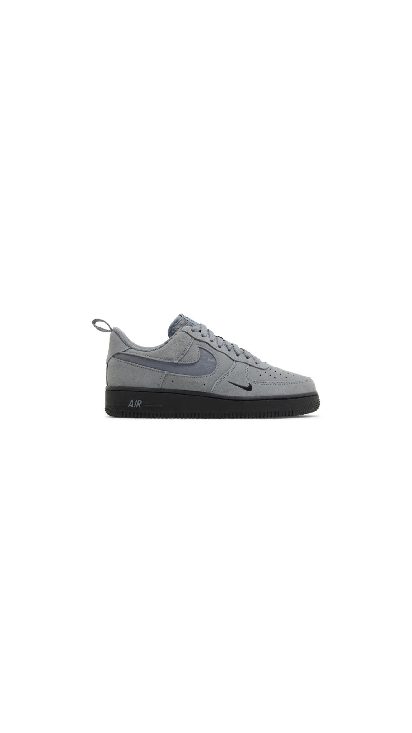 Air Force 1 '07 LV8 'Reflective Swoosh - Cool Grey'