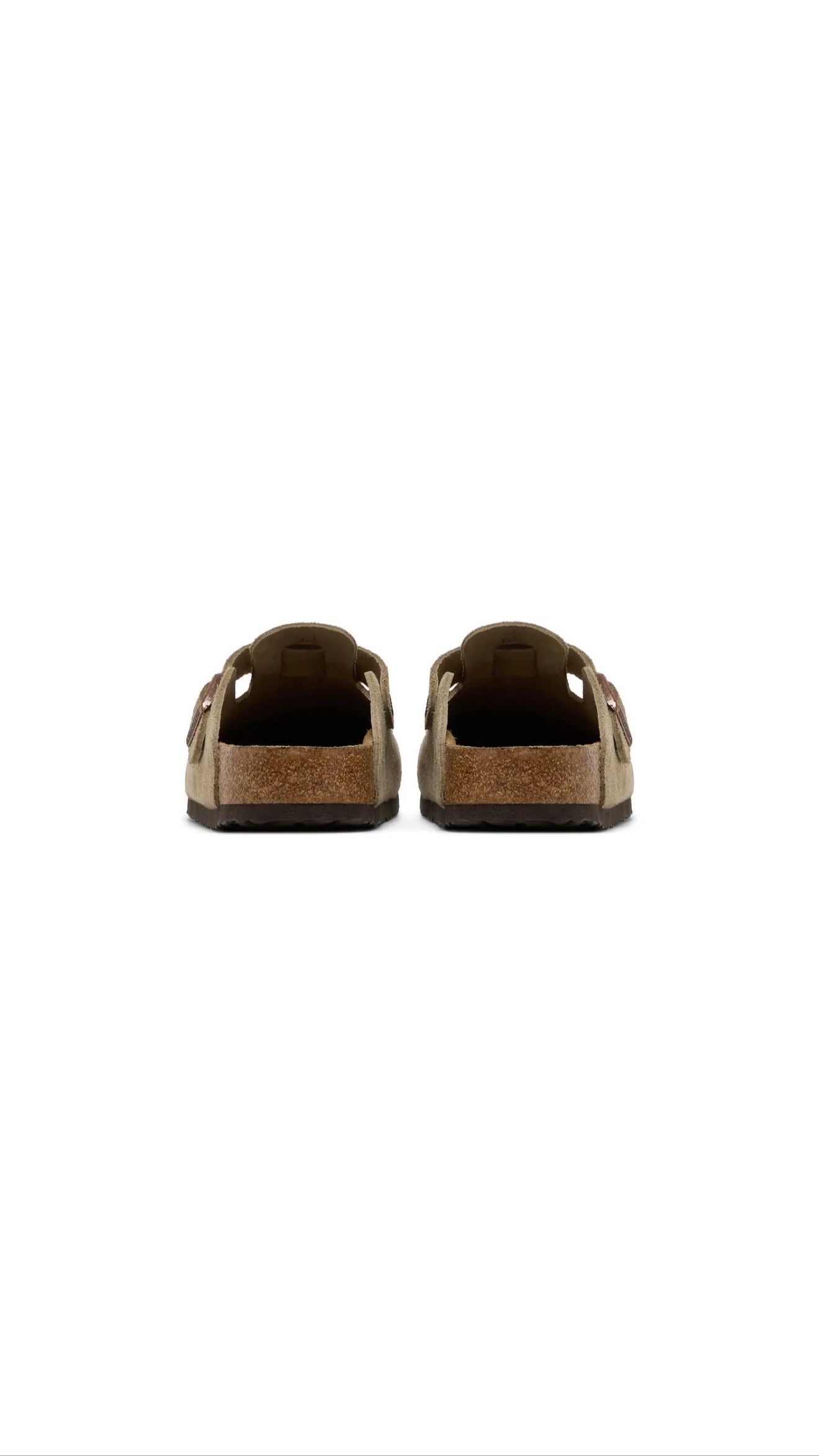 Birkenstock Boston Soft Footbed Suede 'Taupe'