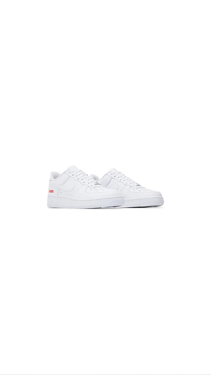 Supreme x Nike Air Force 1 Low 'Box Logo - White'