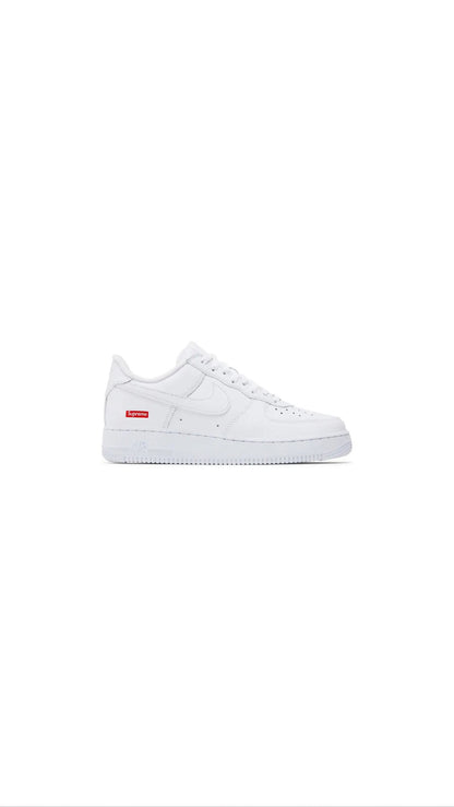 Supreme x Nike Air Force 1 Low 'Box Logo - White'